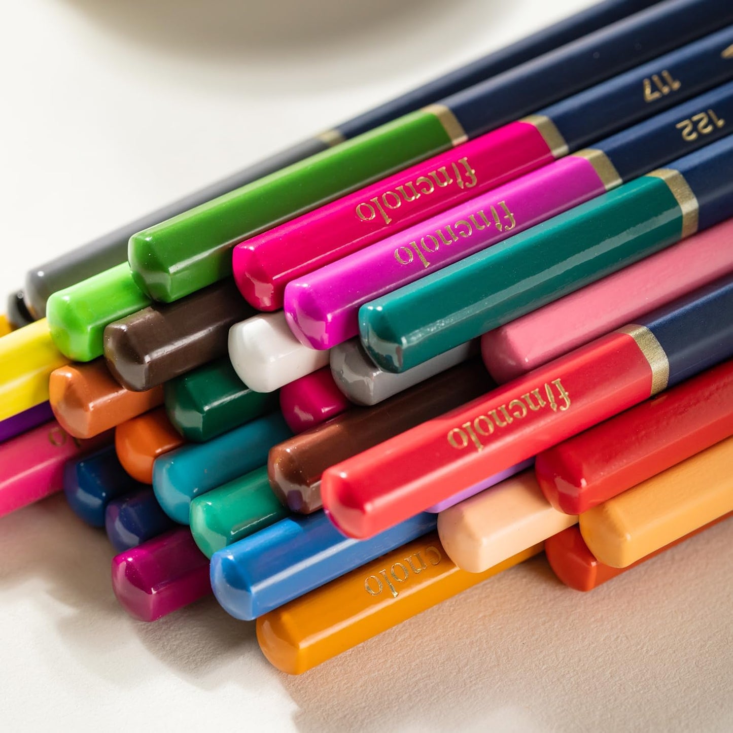 Deli Finenolo 72 Colored Pencils – Soft & Smooth Coloring