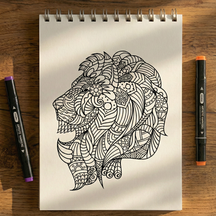 MAJESTIC Mandala Animals