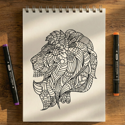MAJESTIC Mandala Animals