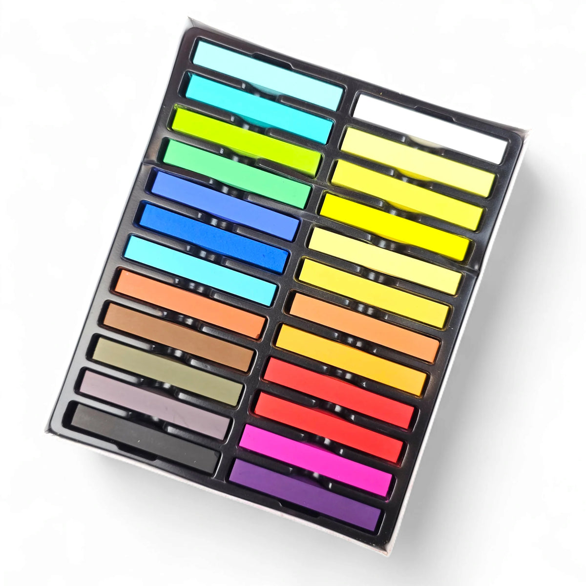 Keep Smiling 24-Color Soft Pastels Set (HS-3024)