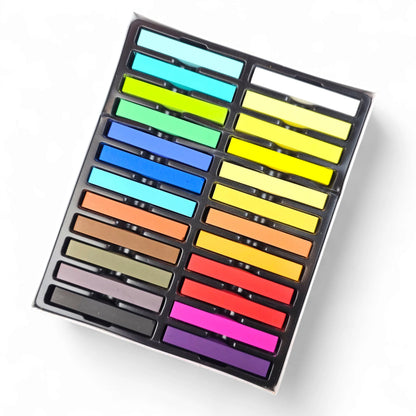 Keep Smiling 24-Color Soft Pastels Set (HS-3024)