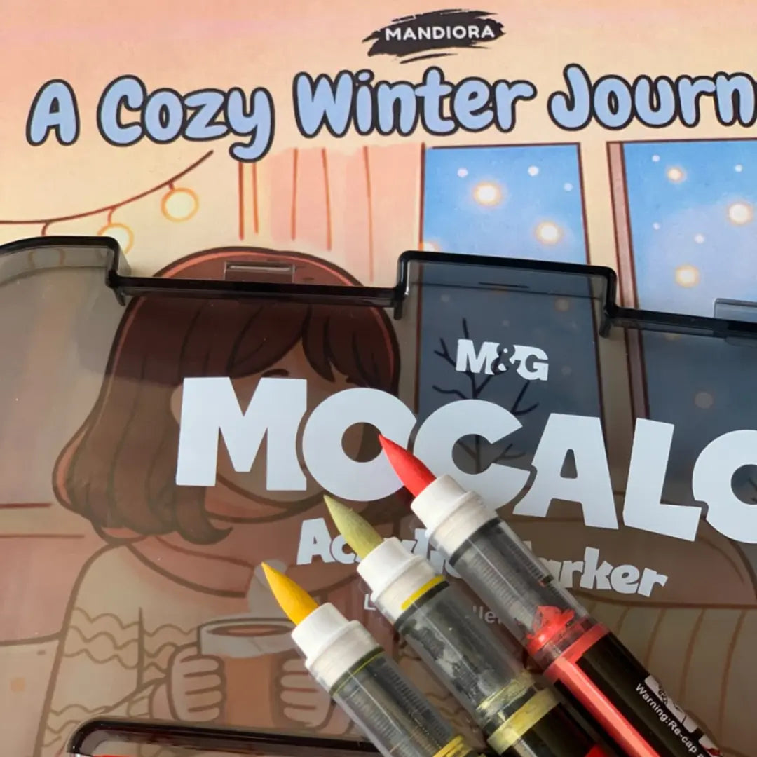 أقلام أكريليك ليكويد - 24 لون M&G