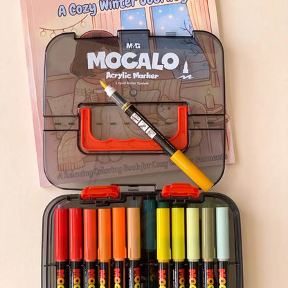 أقلام أكريليك ليكويد - 36 لون M&G