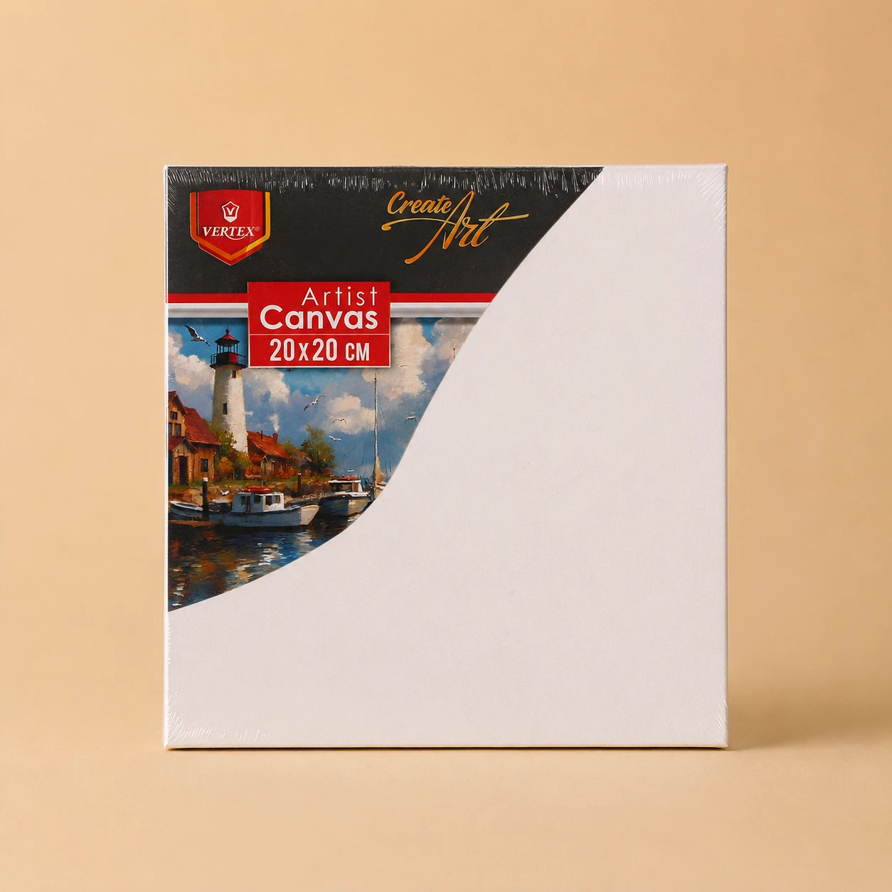Vertex Create Art Artist Canvas - 20x20cm