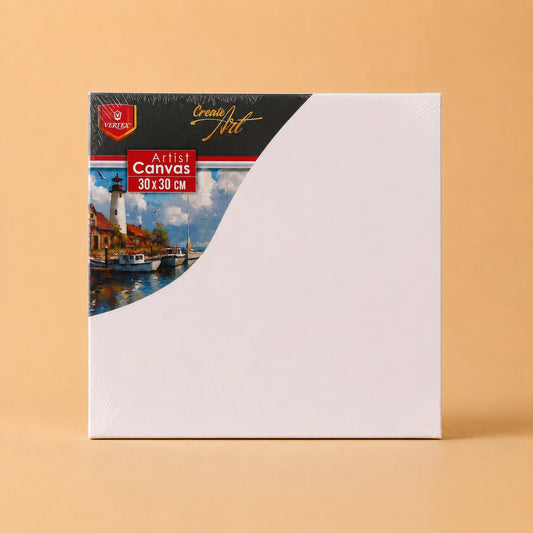 قماش الرسم الفني من فيرتكس كرييت آرت - 30×30 سم، 280 غرام
