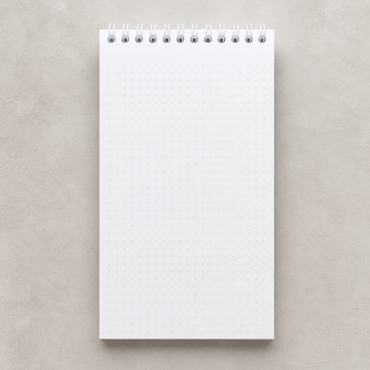Mandiora كراسة رسم Dot Grid 120 جرام 11×21 سم | اسكتش احترافي