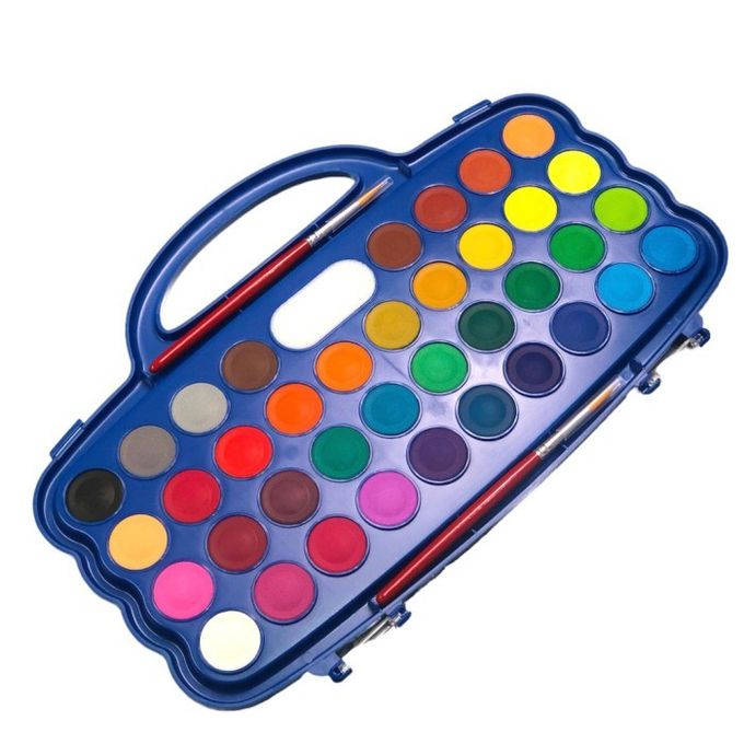 M&G مجموعة Water Colour Blocks – 36 لون + لونين إضافيين | موديل APL976L8