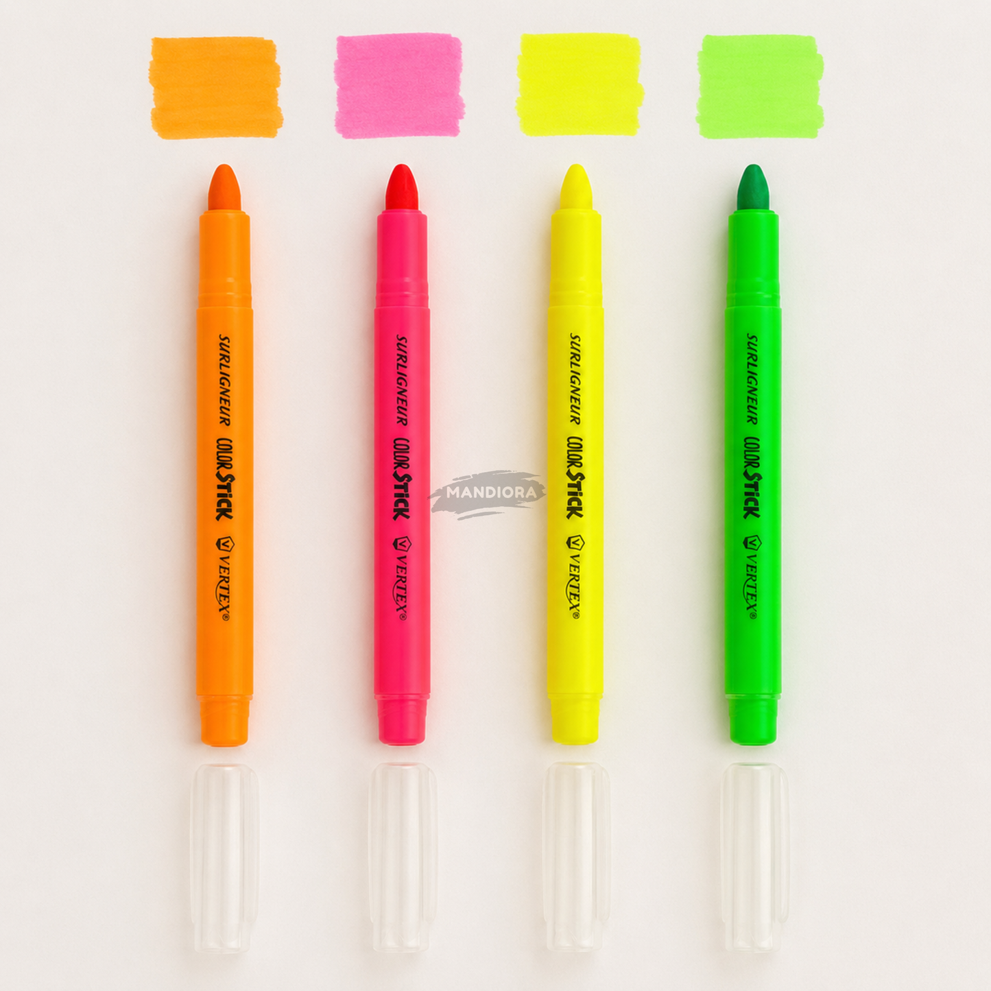 Color Stick | طقم هايلايتر جيل 4 ألوان VS-0469